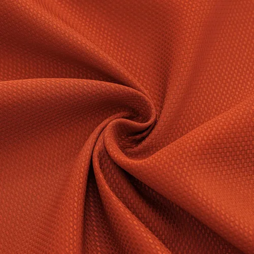 Miniatura 8 de Softalker - Mantel rectangular tejido con textura, jacquard de otoño color naranja quemado, impermeable, fácil de limpiar, resistente a las manchas
