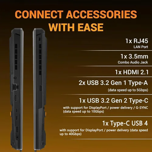 Miniatura 8 de ASUS TUF A16 - Laptop para juegos 16" WUXGA IPS 144Hz procesador AMD 6-Core Ryzen 7 7445HS 16 GB DDR5 512 GB SSD GPU NVIDIA GeForce RTX 4050