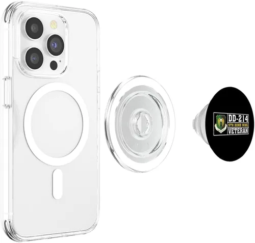 Miniatura 4 de Proud 5th Bomb Wing Veteran Patriotic US Vet Military PopSockets MagSafe PopGrip for iPhone