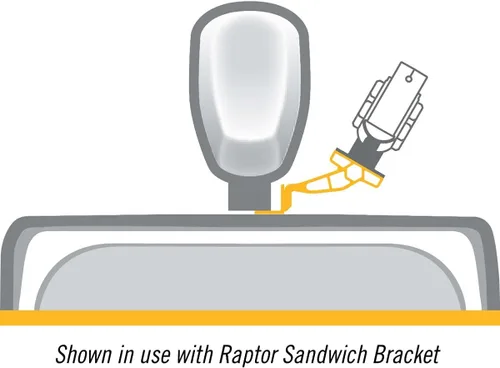 Miniatura 5 de Minn Kota Jack Plate Adapter Bracket for Raptor – Port