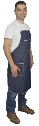Miniatura 2 de Galeton - Mandil para taller, talla único, de mezclilla. 8100