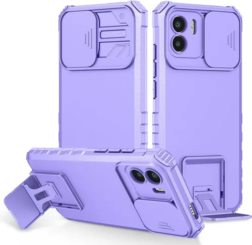 Miniatura 38 de Funda compatible con Xiaomi Redmi Note 12 Pro 4G Dimensional Soporte Ventana Deslizante Teléfono Móvil Funda Protectora a Prueba de Golpes Funda