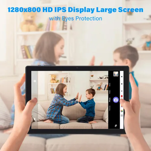 Miniatura 3 de Tablet Android de 10 pulgadas, 8 GB de RAM, 64 GB ROM 1 TB expandible Android 15, Octa-Core, WiFi 6 (2.4G/5G), pantalla de 1280 x 800, tabletas