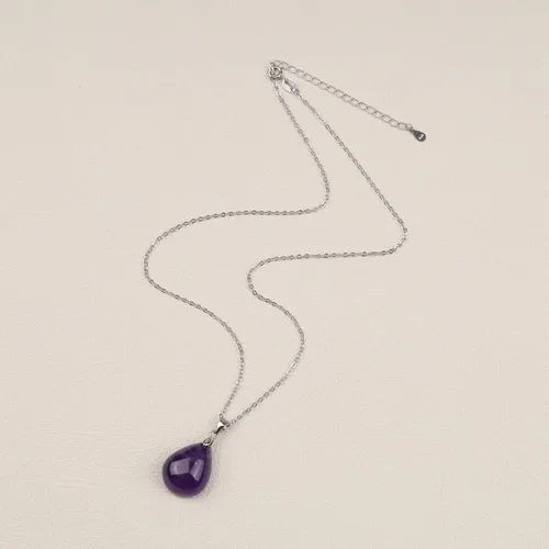 Miniatura 3 de GAVU Collar de cristal curativo de lágrima, Piedra