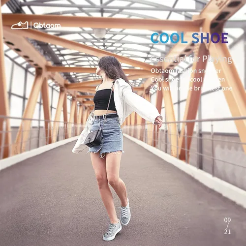 Miniatura 5 de Obtaom Play - Tenis de lona para mujer, color blanco deslavado y estampado de leopardo, sin cordones, a la moda