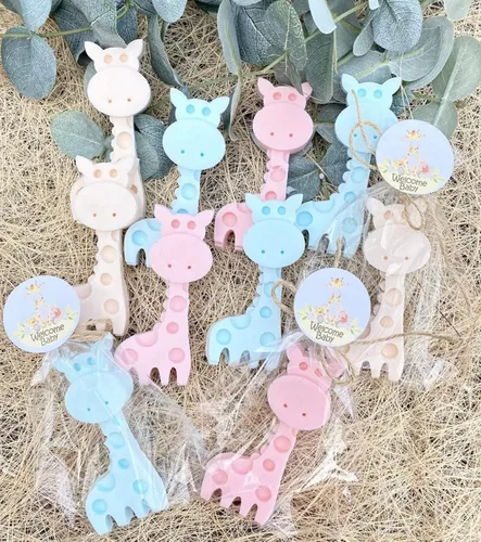 Miniatura 6 de Giraffe Soap Favors - Giraffe Baby Shower Favors, Boy Girl Baby Giraffe Decorations, Safari Jungle Baby Shower Party Gift