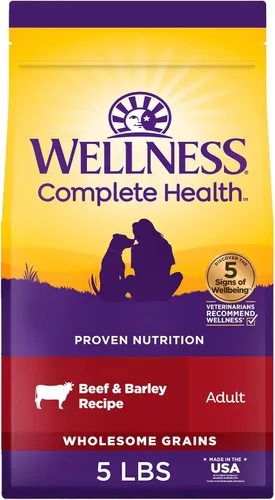 Miniatura 14 de Wellness Complete Health - Alimento seco para perros con granos, ingredientes naturales, fabricado en Estados Unidos con carne real, todas