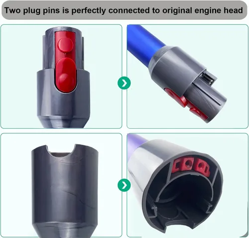Miniatura 4 de GYLBF Varita de liberación rápida compatible con aspiradoras Dyson V15 V11 V10 V8 V7, tubo de extensión de accesorio para aspiradoras, 28.3 pulgadas