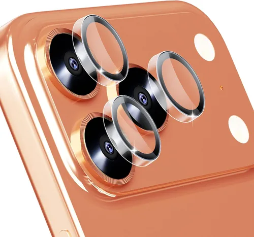 Miniatura 20 de Paquete de 2X2 Protector de Lente de Cámara para iPhone 17, iPhone 16 Plus/ 16 Protector de Pantalla de Lente de Vidrio Templado Cubierta de Cámara