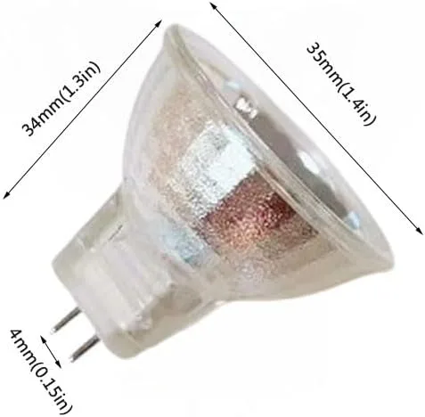 Miniatura 2 de Mr11 - Foco pequeño Mr11, bombillas halógenas Mr11, 20 W, 12 V, Mr11, bombillas halógenas Gu4 Spot Mr11, foco blanco cálido 2700 K, 1 unidad, 20 W