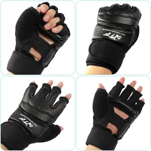 Miniatura 5 de Punch Bag Training Gloves, LangRay MMA Grappling Gloves for Sparring Martial Arts Boxing Training for Adults and Kids