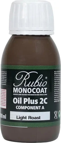 Miniatura 144 de Rubio Monocoat Muestra de Acabado de Aceite para Madera - Puro Aceite Plus Parte A Aceite de Linaza de Secado Rápido y Ecológico para Uso Pure