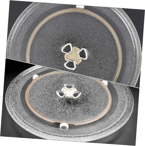 Miniatura 3 de 1 Unidades Soporte para horno de microondas, para encimera, rodillos de microondas, bandejas redondas, pantalla tostadora, rodillos de microondas