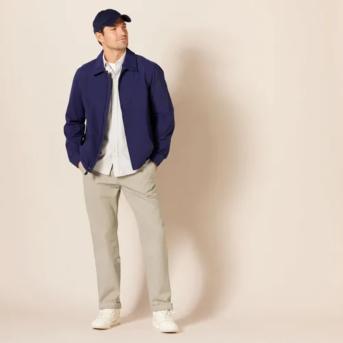 Miniatura 5 de Tienda Essentials Pantalón chino de corte clásico, resistente a las arrugas, sin pinzas, para hombre (disponible en tallas grandes y altas)