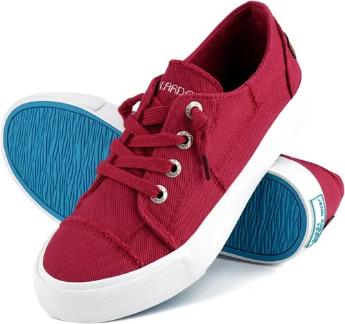 Miniatura 8 de JENN ARDOR Womens Canvas Shoes Play Sneakers Slip on Low Tops Casual Tennis Shoes Fashion Shoes