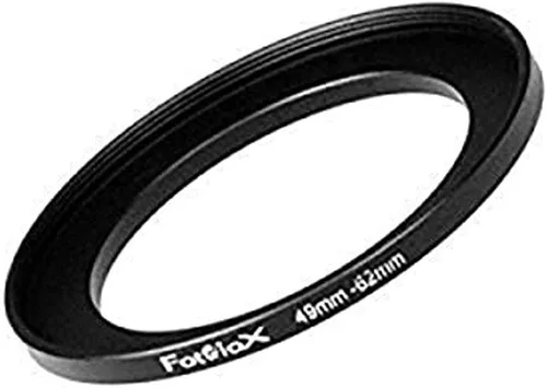 Miniatura 8 de Fotodiox arandela adaptadora de metal anodizado, negro (para filtros más grandes)