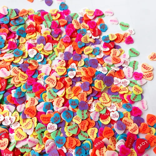 Miniatura 4 de EHOPE Chispas falsas de resina, chispas de caramelo falso, chispas de arcilla, chispas de polímero, rebanadas de arcilla de polímero para arte