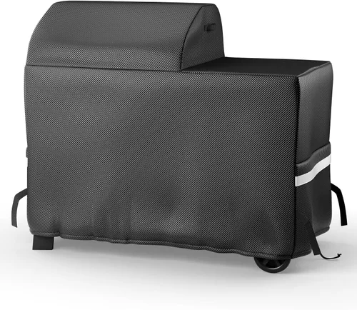 Miniatura 16 de Cubierta de parrilla Utheer para ahumador vertical de gas Pit Boss 3-Serie, cubierta impermeable anti-UV de 600D de longitud completa y resistente