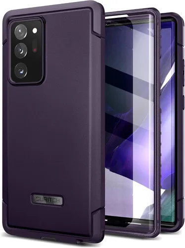 Miniatura 10 de SURITCH Funda para Samsung Galaxy Note 20 Ultra (solamente) de 6.9 pulgadas, 2 marcos frontales, protector de pantalla integrado, protector