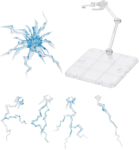 Miniatura 10 de iplusmile Soporte de efecto de llama con soporte de figura de acción, soporte ajustable para muñeca de juguete para exhibición de modelos, base