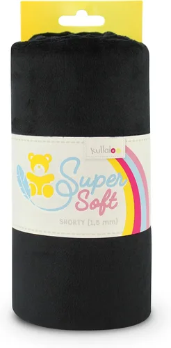 Miniatura 25 de kullaloo Tela de Felpa Tela Minky Blanca Sólida para Coser Material de Abrazo Súper Suave 39.5x29.5 pulgadas Peluches, Mantas de Bebé