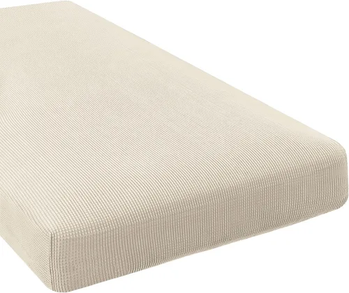 Miniatura 27 de H.VERSAILTEX Fundas Súper Elásticas para Asiento Individual, Fundas de Sofá, Fundas de Cojines, Juegos de Fundas, Tela Gruesa de Sarga con Textura