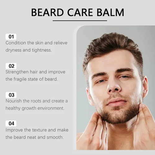 Miniatura 3 de Estimulante para Barba, Apolo Cosmetics Para Barba, Ultra Potente Bálsamo de Crecimiento, New De Barba, Estimulante Barba Hidrata y Fortalece