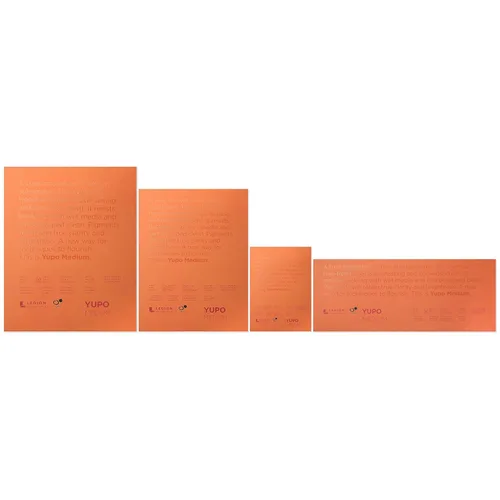 Miniatura 7 de Legion Paper L21YUP197WH1114 Papel sintético para encuadernar, para acuarelas, sin ácido, resistente al agua, de 11 x 14 pulgadas, de polipropileno