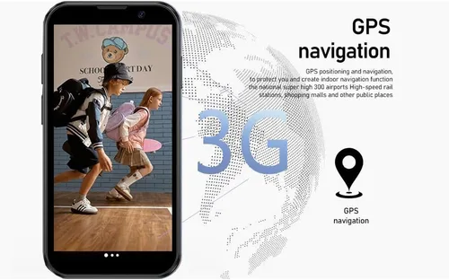 Miniatura 8 de Mini teléfono inteligente 3G desbloqueado, 3.0 pulgadas HD Android Dual Sim Quad Core Face ID Mini Premium Niño Pequeño Teléfono celular de bolsillo