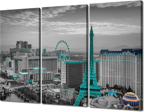 Miniatura 28 de Phoenix City Skyline - Arte de pared, lienzo de paisaje urbano de Arizona, imágenes enmarcadas, pósters, pinturas, decoración de hogar, oficina