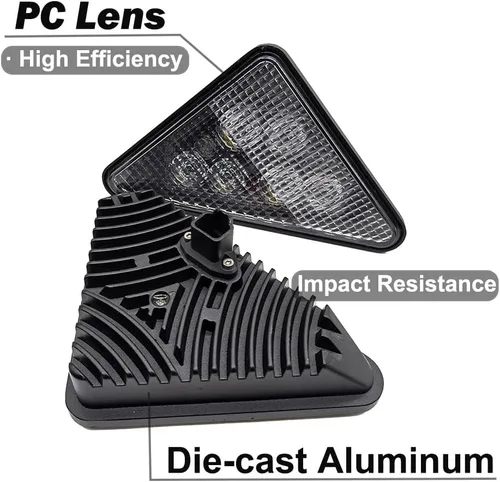 Miniatura 4 de RH&LH - Faros delanteros de luz LED de 30 W, lámpara de trabajo de 12 V, 6000 K, compatible con Bobcat 751 753 763 773 863 864 873 883 Reemplazar al