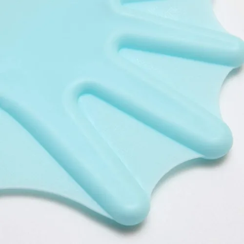 Miniatura 5 de Guantes de natación - Guantes de entrenamiento de natación con malla de silicona para adultos y niños Azul
