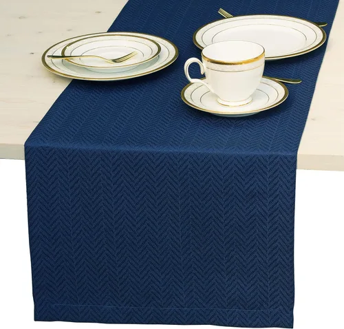Miniatura 12 de Camino de mesa blanco de 48 pulgadas, bufanda de aparador impermeable, camino de mesa de café para exteriores, elegantes caminos de mesa de comedor