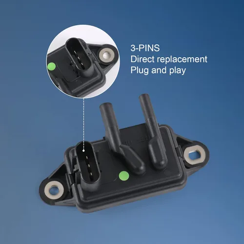 Miniatura 4 de Reemplazo del sensor de retroalimentación de presión de recirculación de gases de escape EGR para Ford F-150 F-250 F-350 Ranger, Mercury Sable