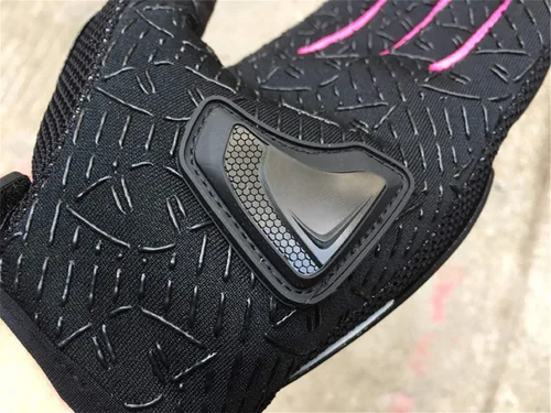 Miniatura 5 de Scoyco - Guantes de motocicleta para mujer con pantalla táctil, acolchados, transpirables, antideslizantes para MBX/MTB/ATV, guantes