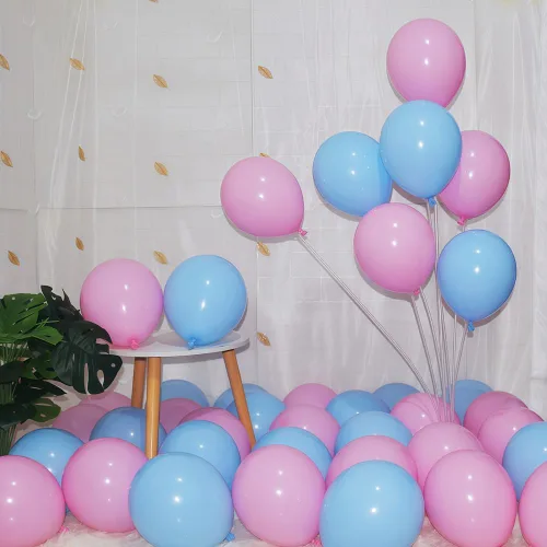 Miniatura 23 de 200 globos negros y dorados de 5 pulgadas, cromados, metálicos, dorados, negros, de látex, gruesos, pequeños para bodas, cumpleaños, graduaciones