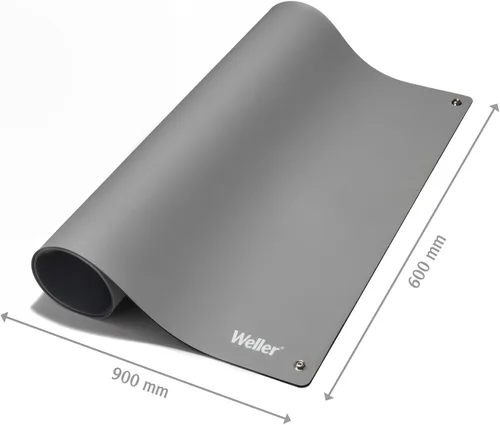 Miniatura 3 de Weller Tapete ESD, gris 900 x 600 - T0051403799