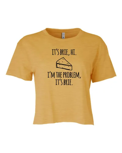 Miniatura 7 de Sweet Carrot Lime, Cute Women's Screen Printed Crop Tee, Shirts With Sayings, Heather Gray or Gold (L, Heather Gray)