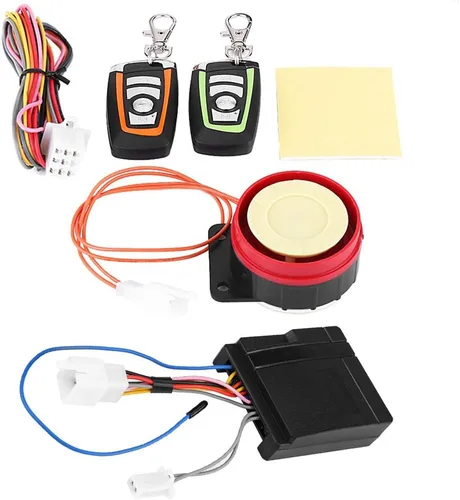 Miniatura 9 de Sistema de alarma de motocicleta,Sistema de alarma de seguridad antirrobo de motocicleta Control remoto,Bajo consumo de energía