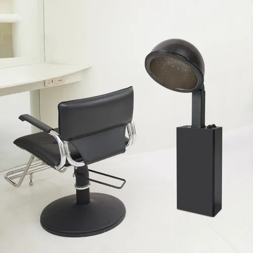 Miniatura 6 de Secador de pelo profesional de salón con temporizador de 1200 W, secador de pelo con capucha ajustable para uso doméstico y de salón, 3 ajustes