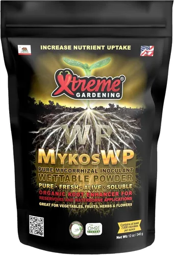 Miniatura 7 de Xtreme Gardening Mykos WP Mycorrhizae Powder - Micorrizas orgánicas para plantas - Estimulador de raíces de hongos micorrícicos para plantas - Ideal