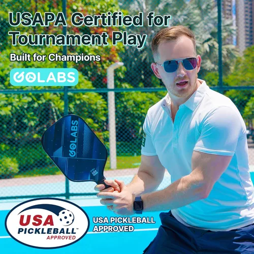 Miniatura 2 de Golabs PB1 Pickleball Paddles Set of 2, USAPA Approved 8oz Lightweight