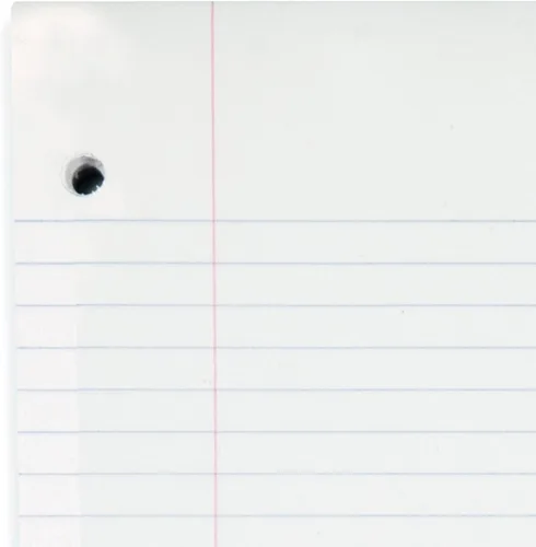Miniatura 4 de Mead Papel de hojas sueltas, papel de cuaderno de relleno con rayas universitarias, 8-1/2 x 11 pulgadas, 400 hojas, se adapta a carpetas de 3