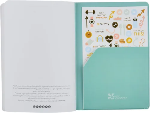 Miniatura 8 de Agenda de Bienestar Petite Planificador - Florales Llamativos