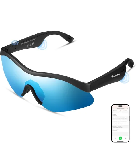 Miniatura 10 de Gafas inteligentes con cámara, 4K con audio Bluetooth gafas con cámara para hombres y mujeres, 8MP 32G HD, grabación de video oculta, compatible