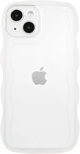 Miniatura 153 de SKYLMW Compatible con iPhone 6s Plus/6 Plus Case de 5.5", Linda Kawaii Marco Ondulado Rizado Forma de Marco Funda de Silicona Suave Resistente a