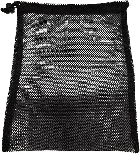 Miniatura 8 de Bolsas de almacenamiento de malla de nailon multiusos con cordón para pelotas de golf, juguetes, herramientas, viajes, actividades al aire libre
