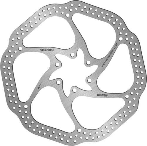 Miniatura 16 de BUCKLOS - Rotor de freno de disco MTB de 140 mm, 160 mm, 180 mm, 203 mm con 6 pernos, rotores de freno de bicicleta de acero inoxidable con Multi-c