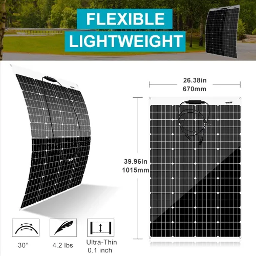 Miniatura 2 de Kit de generador de turbina de viento de panel solar de 2320 W 12 V para el hogar fuera de la red sistema: 16 unids 120W paneles solares