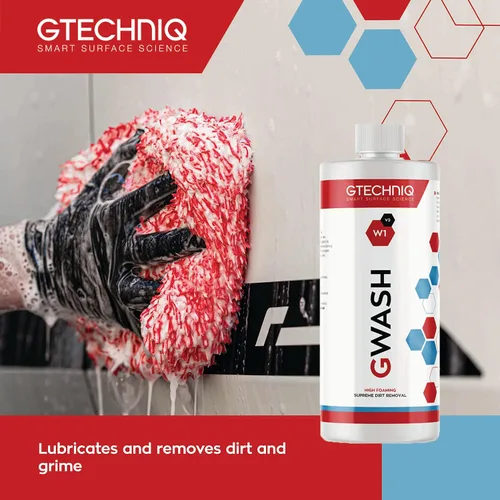 Miniatura 3 de Gtechniq - W1 GWash - Alta espuma, rompe el vínculo entre la película de suciedad y la pintura; Lubrica para una mínima abrasión de la superficie
